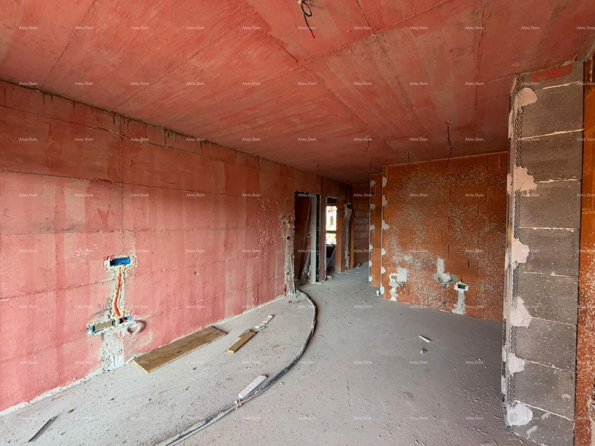 Prodaja -Valdebek   stan na prvem nadstropju, v novem stanovanjskem kompleksu, Valdebek, Pula! Zg6 S2 10