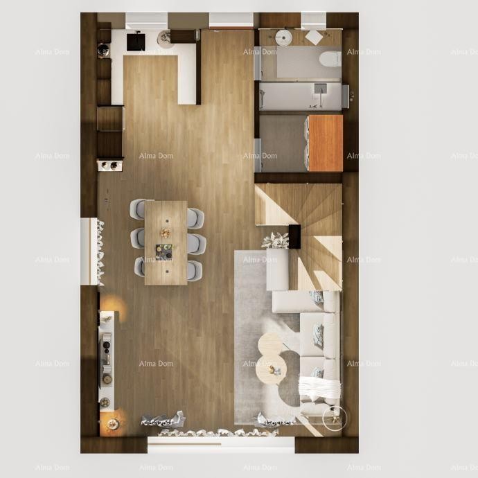 UMAG – STAN 105 m² WITH GARDEN, TERRACE, SEA VIEW 16