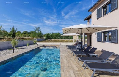 In vendita villa di lusso con piscina in un'oasi verde nei dintorni di Labin