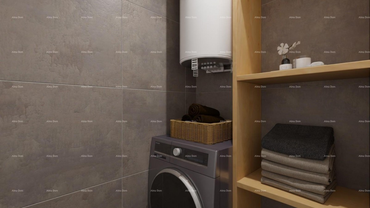 Prodaja stanov v moderni novogradnji s parkirnim mestom in shrambo, Vabriga, Poreč! B1-V2 14