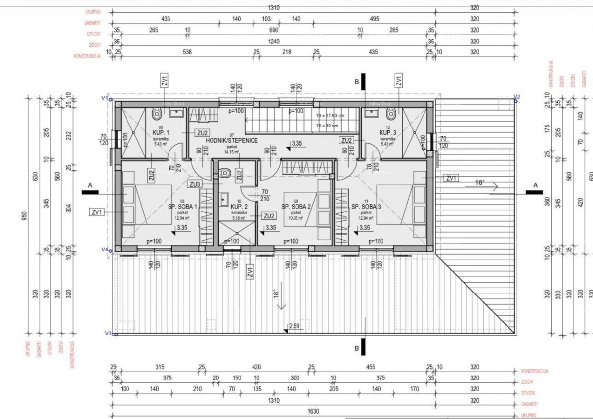 Строительный участок 680 м2 с действующим разрешением, Светвинченат 6