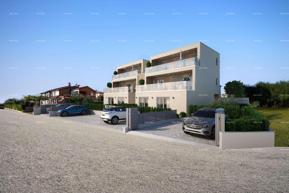 Modern new building with two apartments and panoramic sea view – Žbandaj, Poreč 7