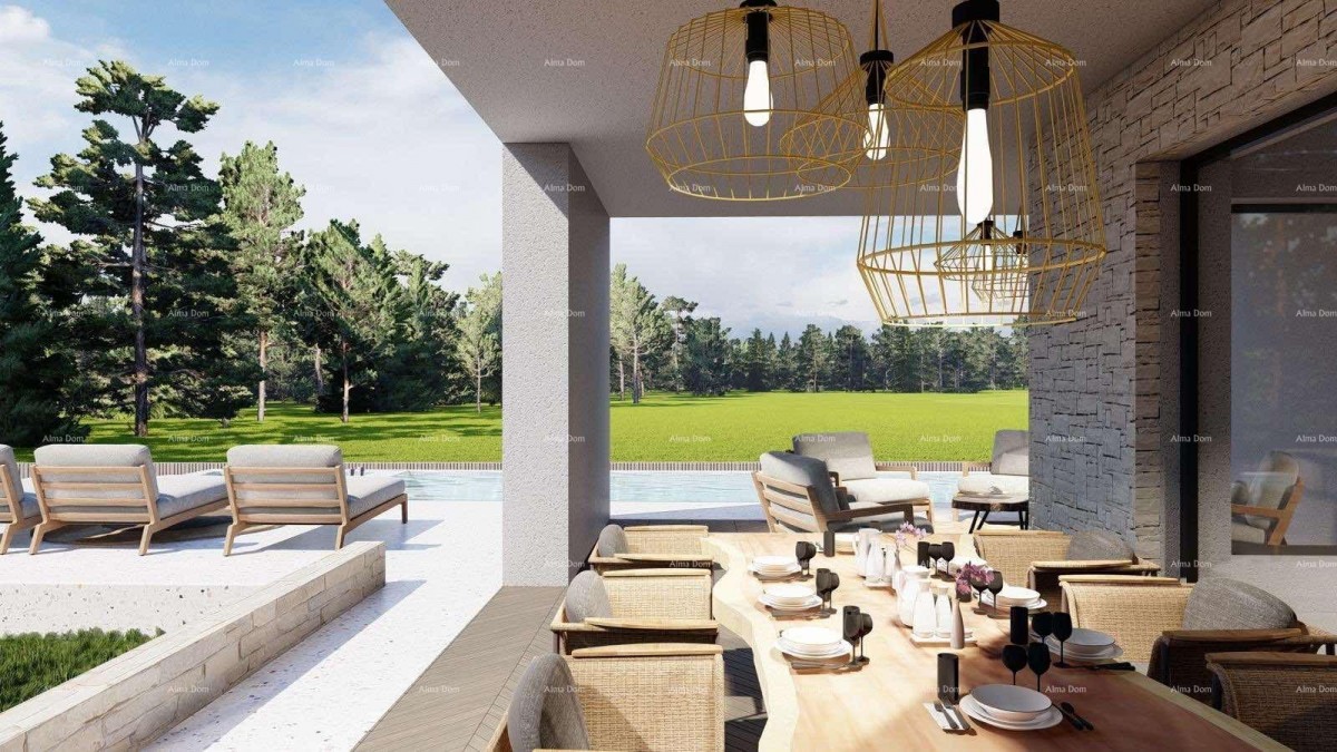 Тиньян – Строительный участок 1.152 м² с разрешением и проектом для дома с бассейном 7