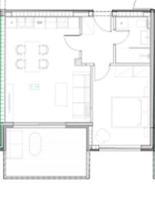 УМАГ – Новостройка! Квартира в современном жилом комплексе, 1-11 7