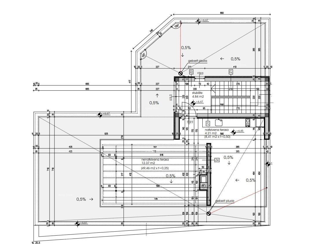 Вилла с бассейном и видом на море, Тар! 6