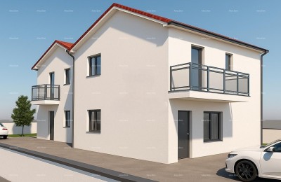 Novogradnja dvojne kuće v Kaštelu