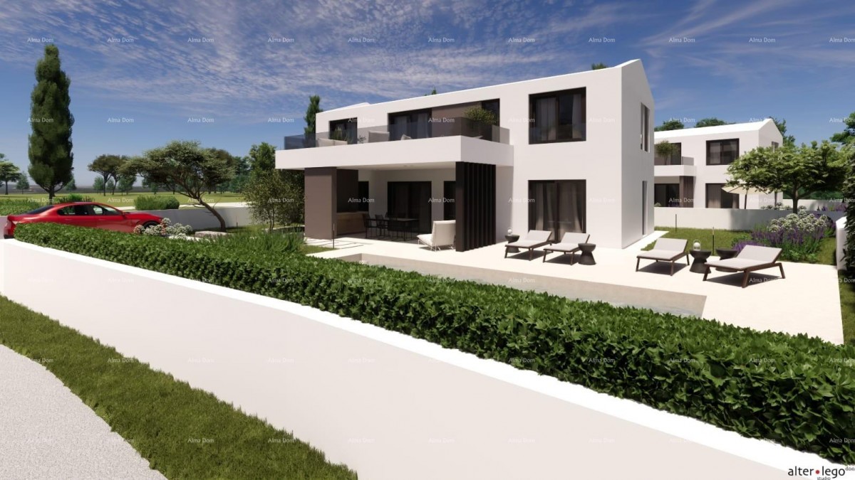 Prodaja zemljišta s  građevinskom dozvolom i projektom, okolica Vodnjana! 6