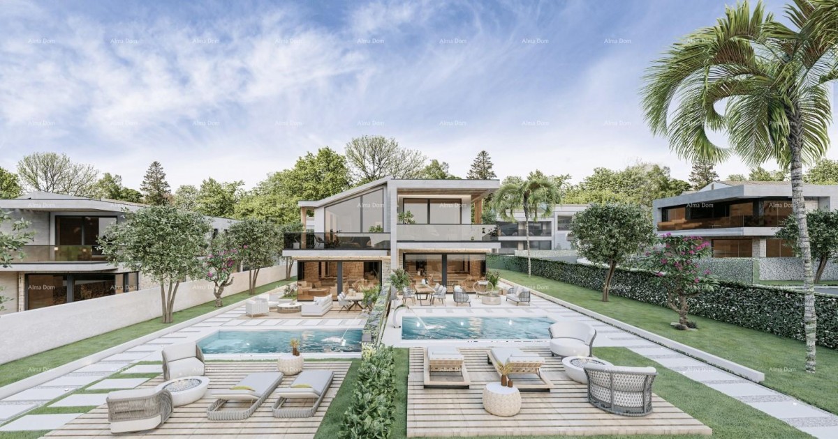 Vendita di ville moderne in una bellissima zona residenziale, Umago 5