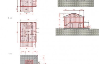 Building land with a construction permit and commenced construction, JADREŠKI, PULA