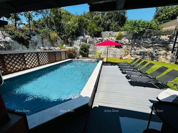 Pješčana Uvala – Casa con piscina e appartamento separato, vista mare, 300 m dalla spiaggia 3