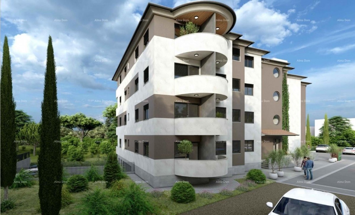 Prodaja stanova u novom stambenom projektu, kod suda, Pula! 1