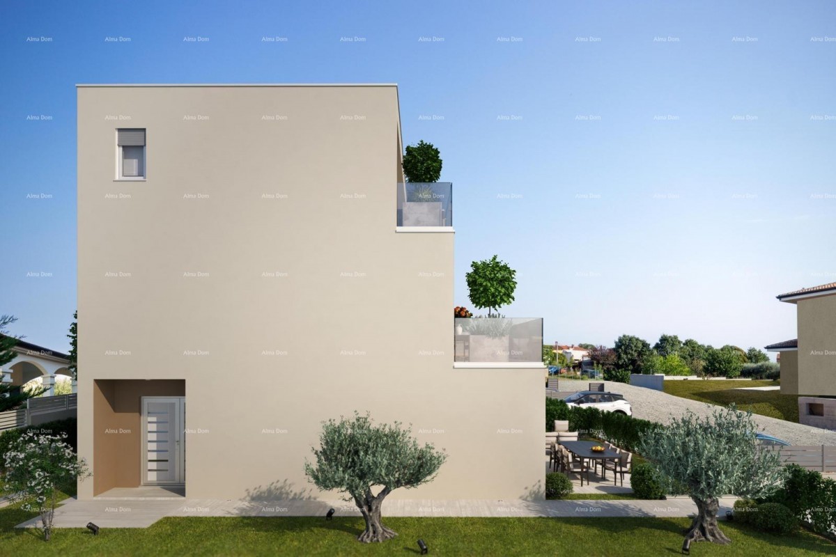 Modern new building with two apartments and panoramic sea view – Žbandaj, Poreč 9