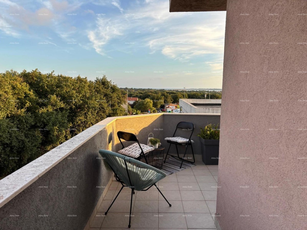 Moderan in prostoren stan s pogledom na morje – Ližnjan, 87,48 m² 12