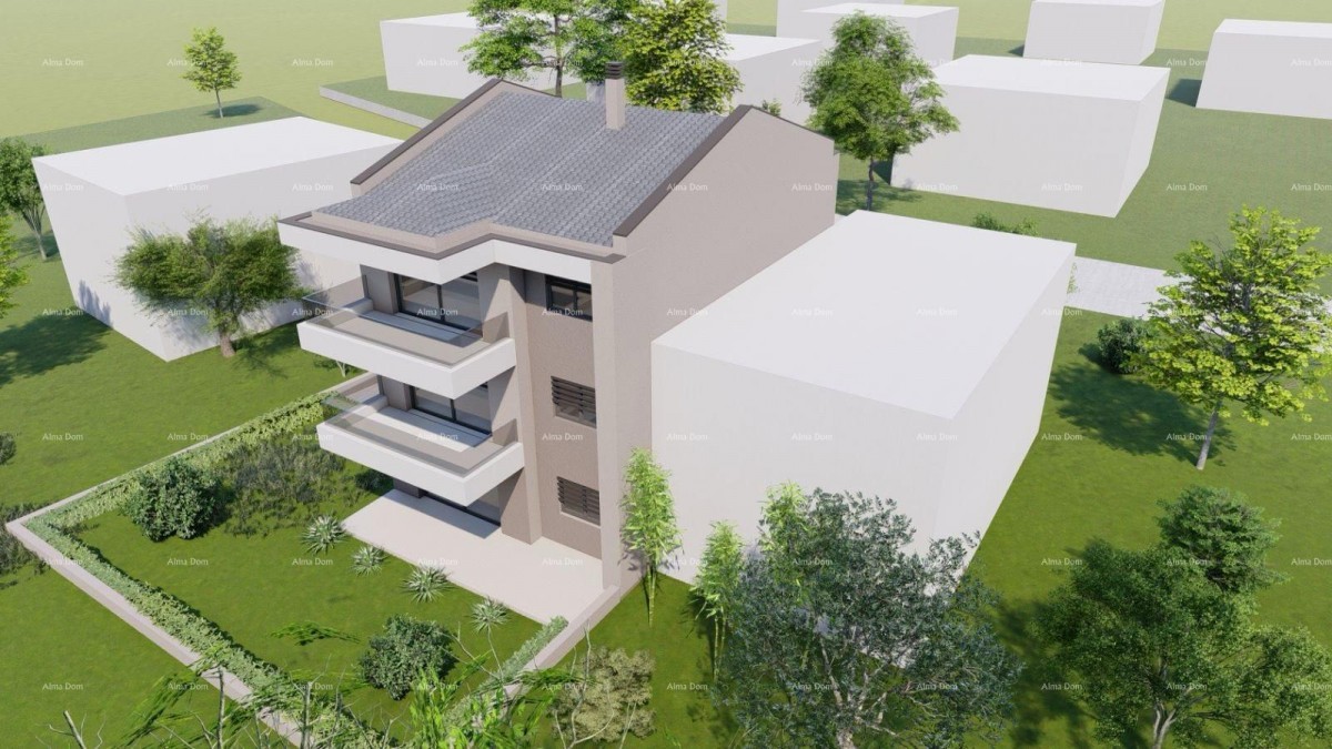 Nuovo progetto – appartamento a Valbandon, 650 m dal mare 8