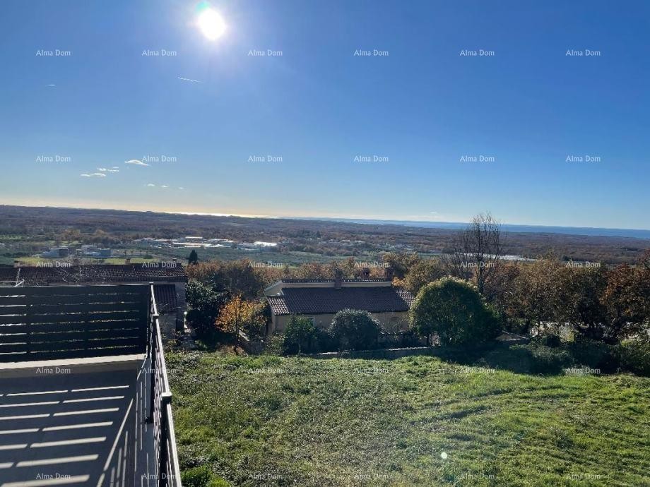 Kaštelir – građevinsko zemljište, 603 m2, s pravomoćnom građevinskom dozvolom i pogledom na more 14