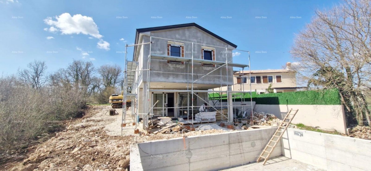 Vendita di una moderna casa con piscina in un tranquillo e bel luogo istriano,  Svetvinčenat! 4