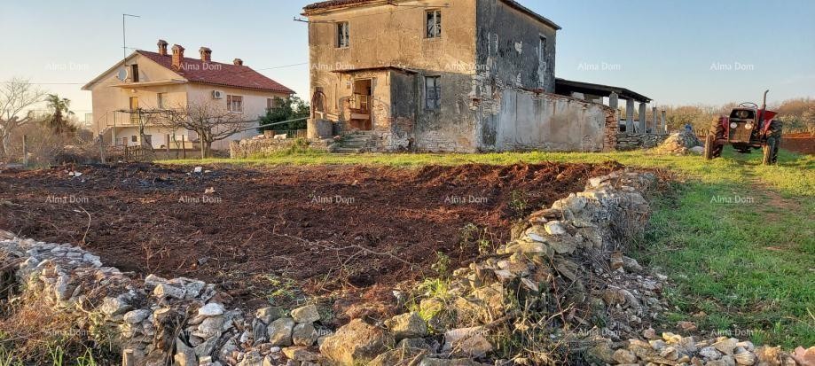 Galižana – kamena hiša z gradbenim zemljiščem in šterno 2