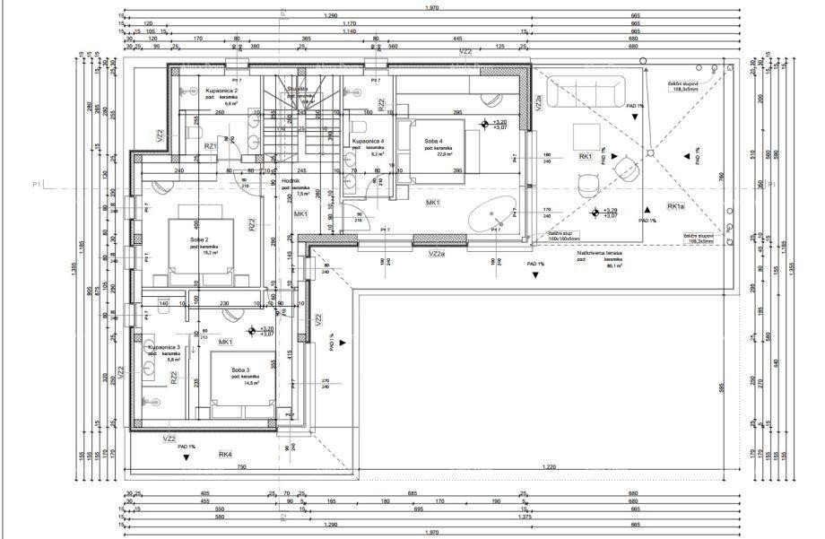 Kaštelir – moderna vila s bazenom i pogledom na more 10