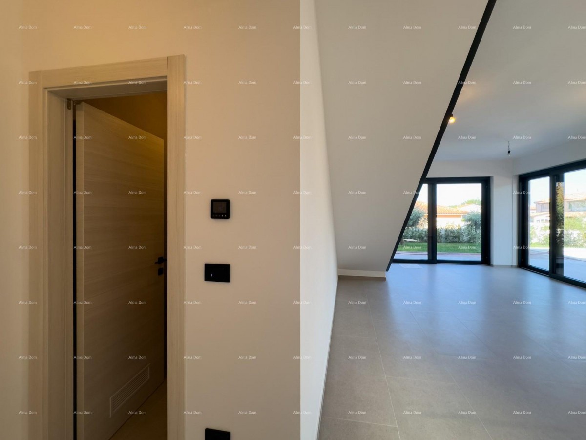 We are selling a semi-detached villa with a pool and a garage 7