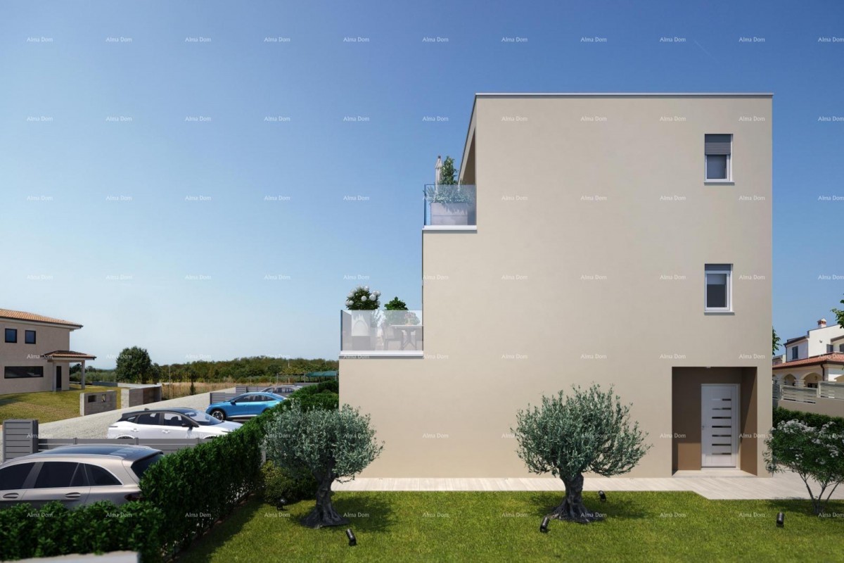Moderna nuova costruzione con due appartamenti e vista panoramica sul mare – Žbandaj, Poreč 10