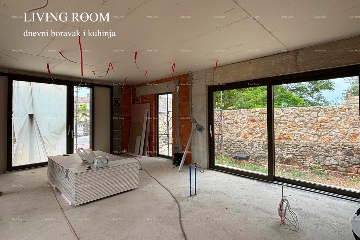 Na prodaju kuća u gradnji s bazenom – Bale, okolica 10