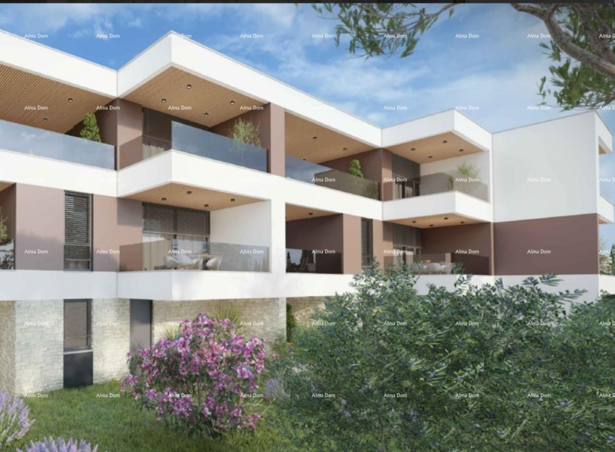 Vendita - appartamento al piano terra, in un nuovo complesso residenziale, Valdebek, Pola! Zg6 S1 1