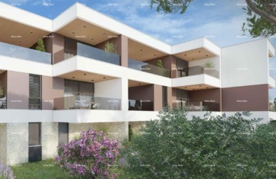 Prodaja-  stan u prizemlju, u novom stambenom kompleksu, Valdebek, Pula! Zg6 S1