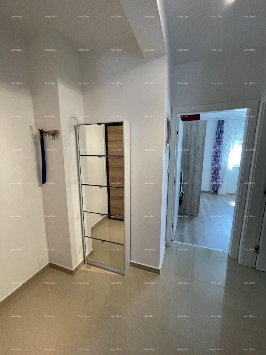 Pula – modern and fully furnished 44 m2 apartment in a new building with a spacious terrace. Istria property for sale. 10