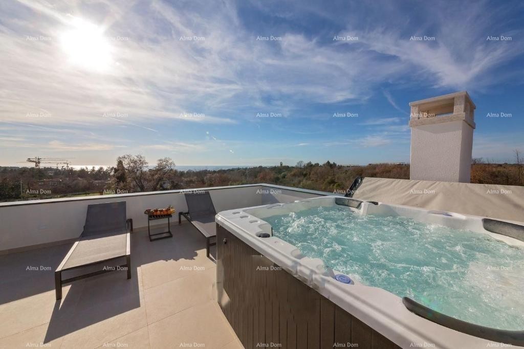 МОДЕРНАНАЯ РОСКОШНАЯ ВИЛЛА С БАССЕЙНОМ 500 М ДО МОРЯ 14