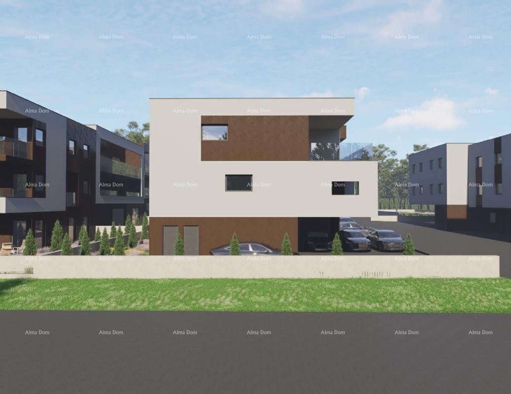 Prodaja stanov v novem stanovanjskem projektu, Pula. Valmade. 3
