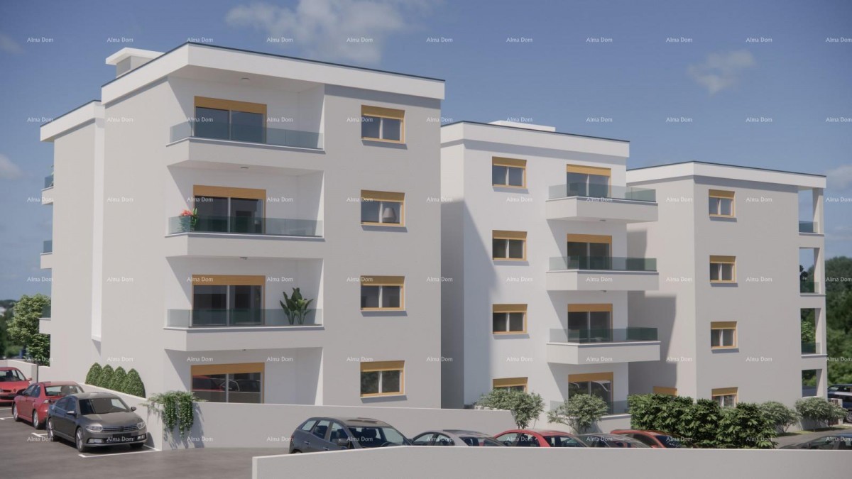 Prodaja- Moderni stan u Puli, idealan za obitelj. 200m od centra. 3