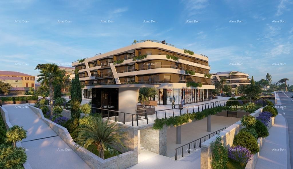 Poreč, residential and commercial building with apartments and underground garages 6