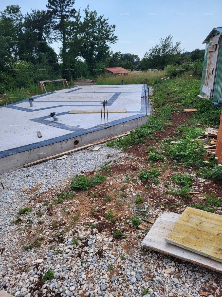 Istria – Construction of a Luxury Villa with Pool Has Begun, Building Permit and Paid Connections 2