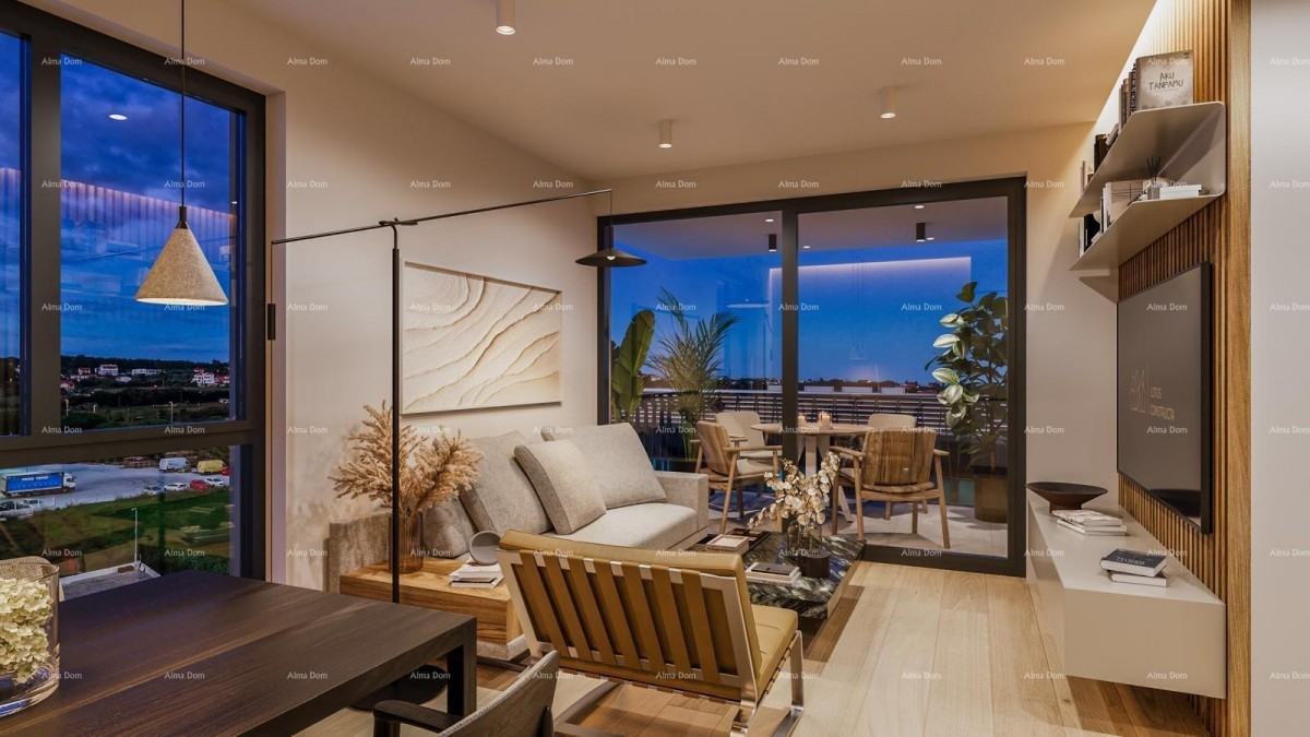 Pula! Multi-family, modern building with an elevator, close to the center. 15