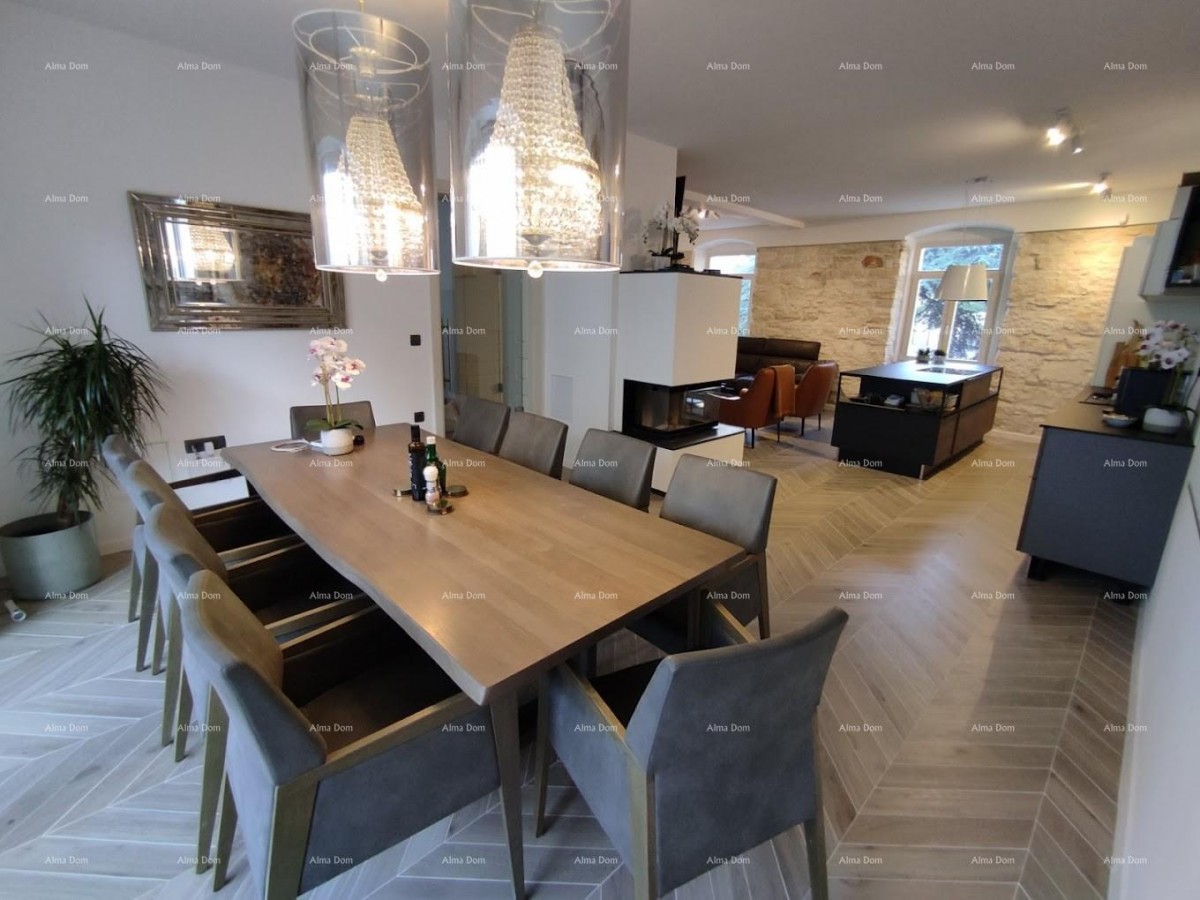 Pula Veruda Prekrasna, potpuno renovirana austrougarska kamena vila s pogledom na more. 8