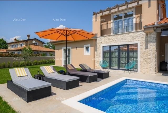 Lussuosa villa istriana completamente arredata con studio appartamento, piscina e vista mare, Kanfanar! 3