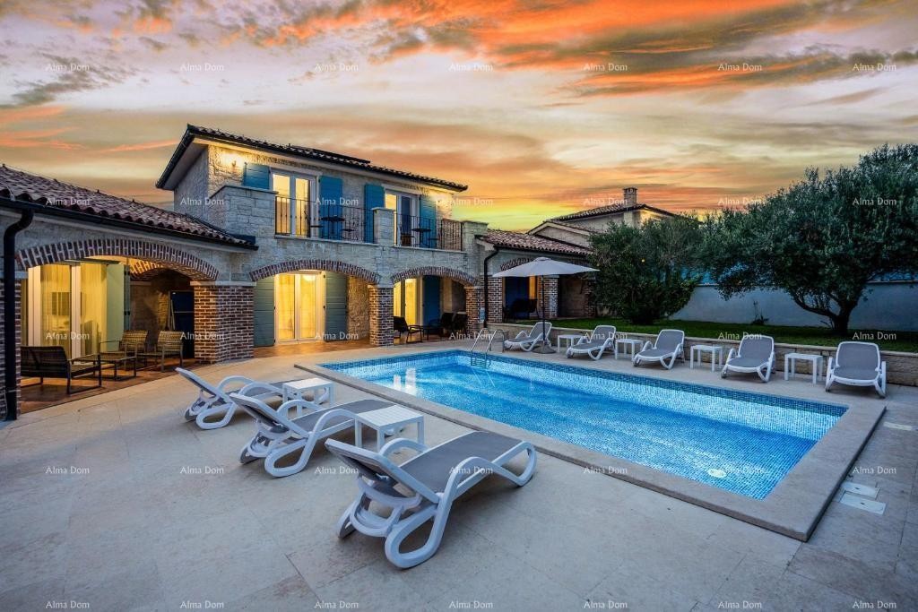 Продам красивую, роскошную истрийскую виллу в привлекательном месте, Пошеси, Медулин! 6