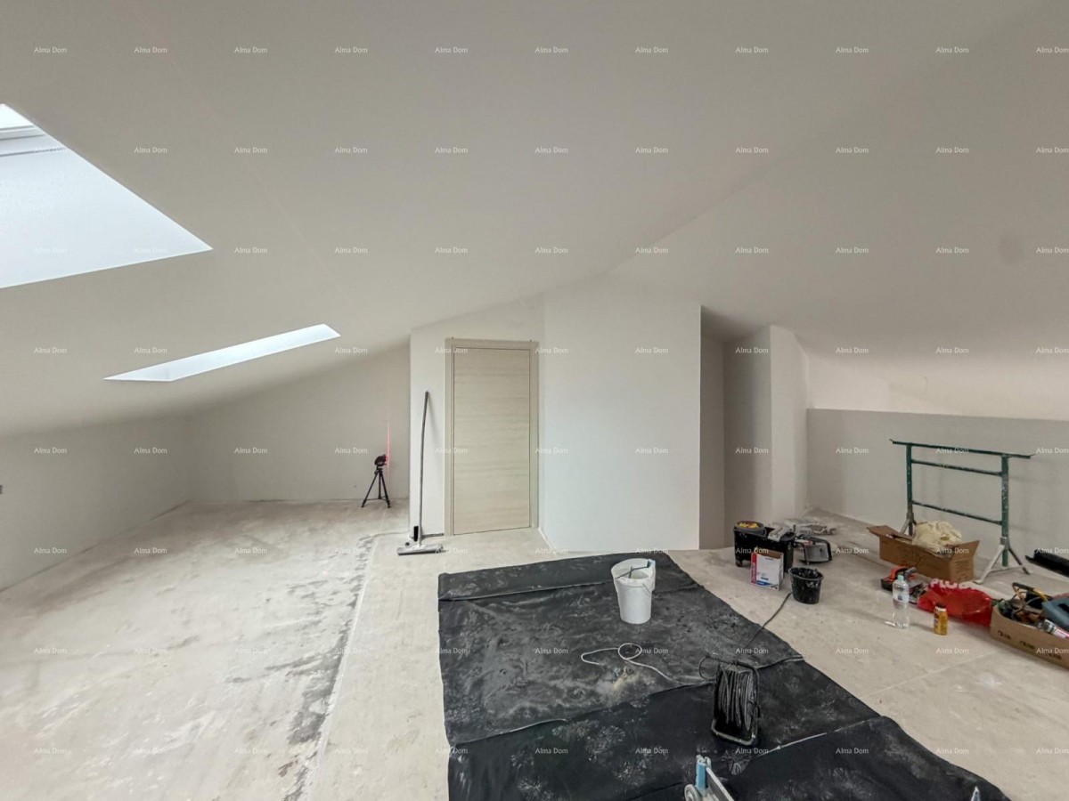 Prodaja stanova u izgradnji, Valbandon! Doetažni stan. Blizina plaža. 25