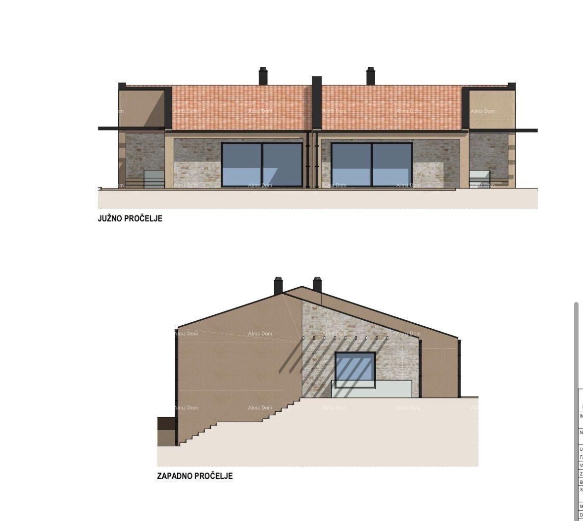 ISTRA – NUOVA COSTRUZIONE 160 m². BUJE. PISCINA A RICHIESTA. 2