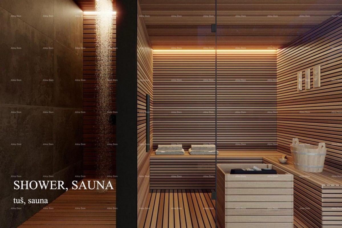 Na prodaju kuća u gradnji s bazenom – Bale, okolica 12