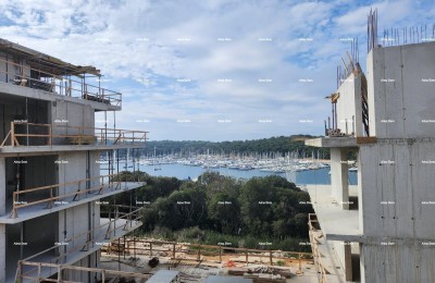 Prodaja modernih stanov v ekskluzivni stavbi s pogledom na marino, Pula!