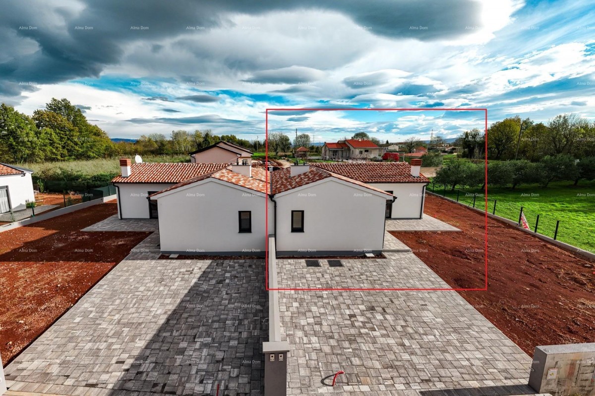 BARBAN, KOŽLJANI - Novogradnja / Dupleks, desni dio. Ekolloško mjesto 4