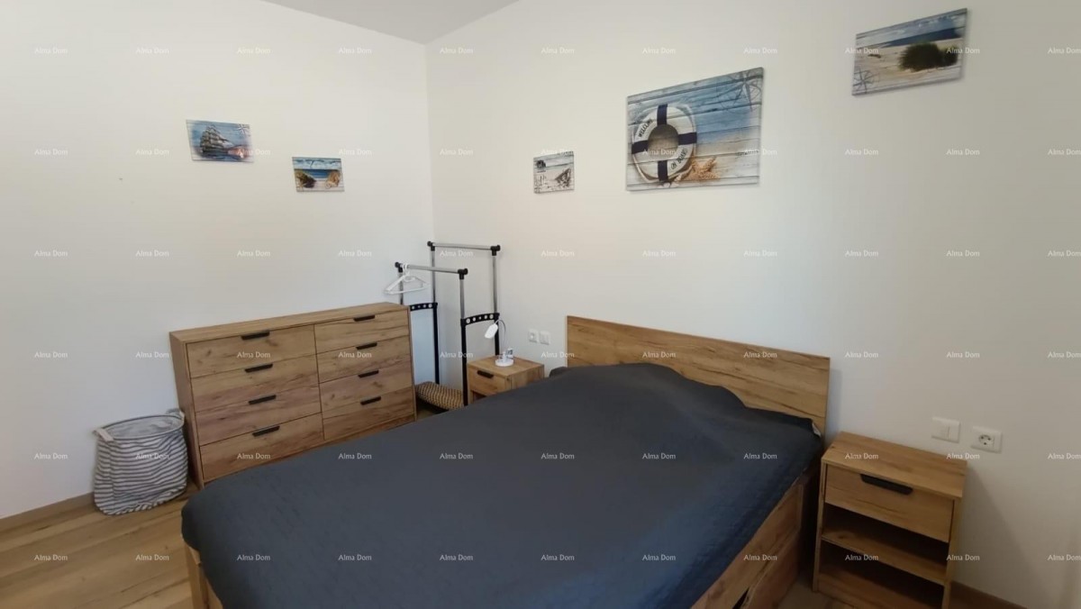 Apartma s teraso, parkirnim mestom in skupnim bazenom – Premantura 14