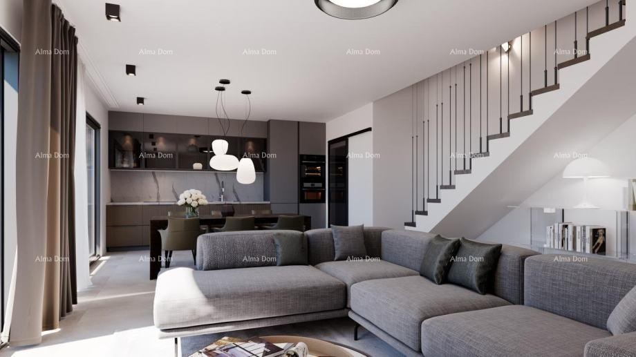 ŠEGOTIĆI, MODERN DOUBLE HOUSE IN NEW CONSTRUCTION WITH PRIVATE GARDEN 11