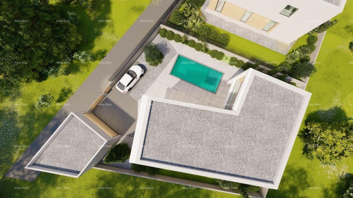 Prodaje se kuća rih-bau, sa pogledom na more u Pomeru 7