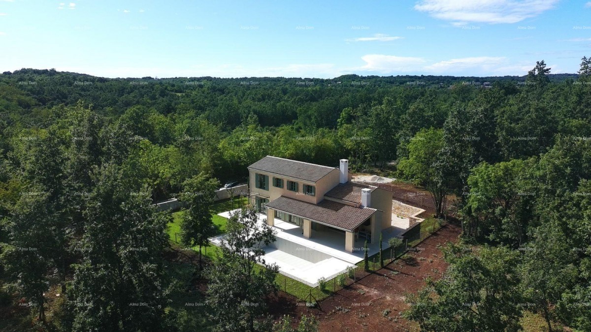 Продажа - просторный дом с бассейном в стадии строительства, близость к Пазину! 5