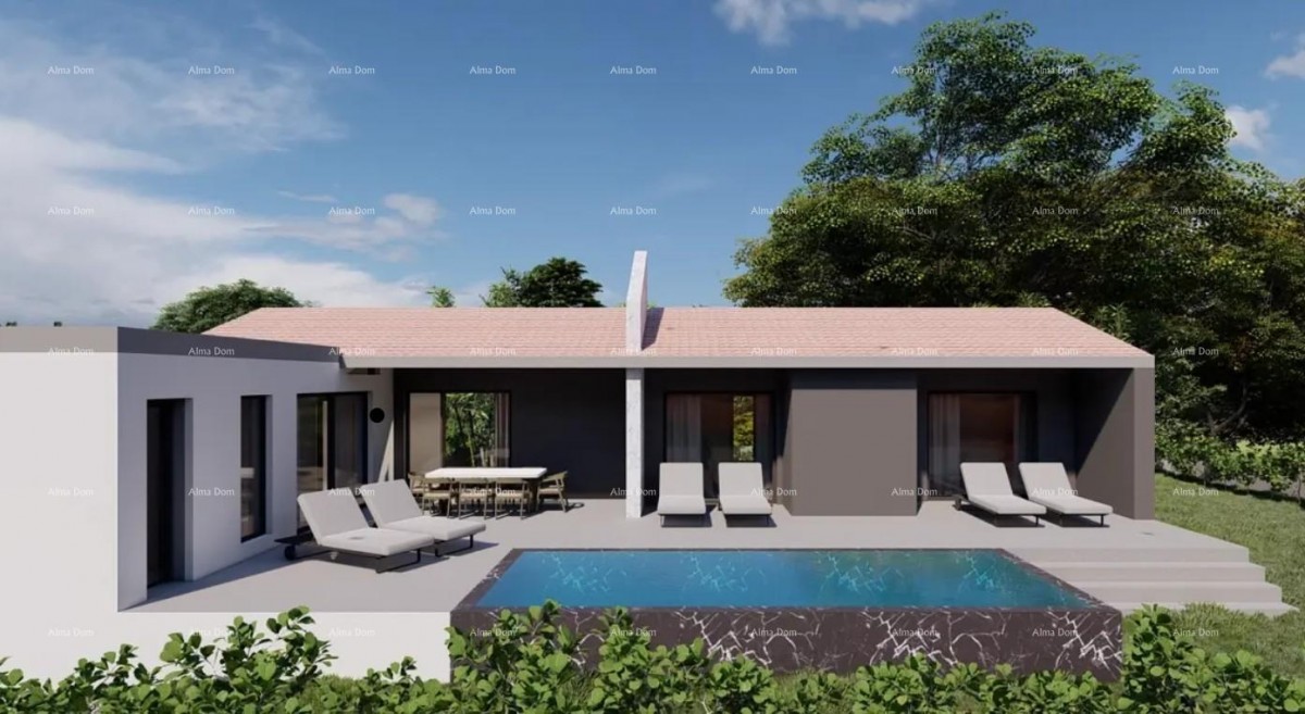 Sale - Modern Single-Story House with Pool Near Duga Uvala 7