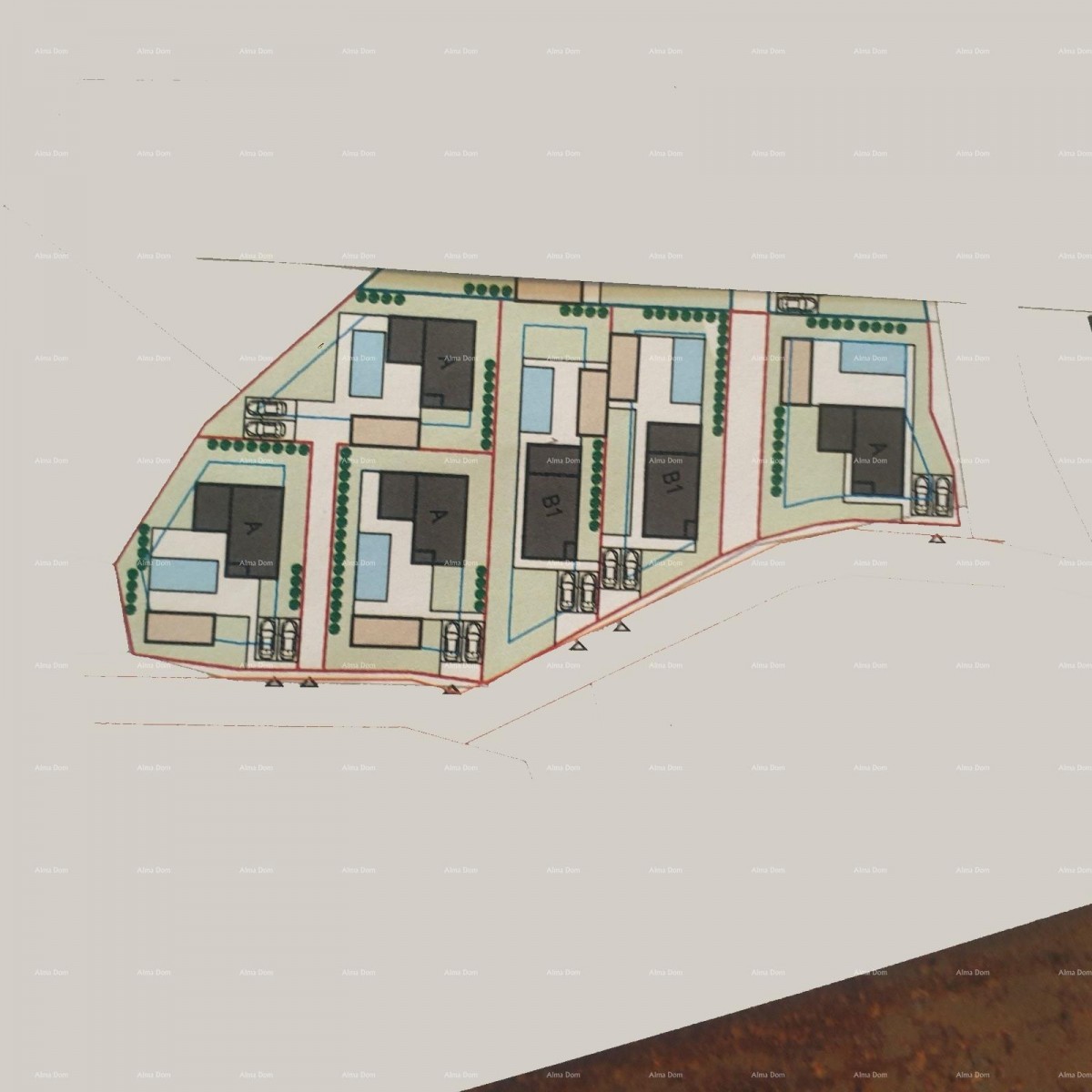 Proximity to Vodnjan! Plots with building permits! 2