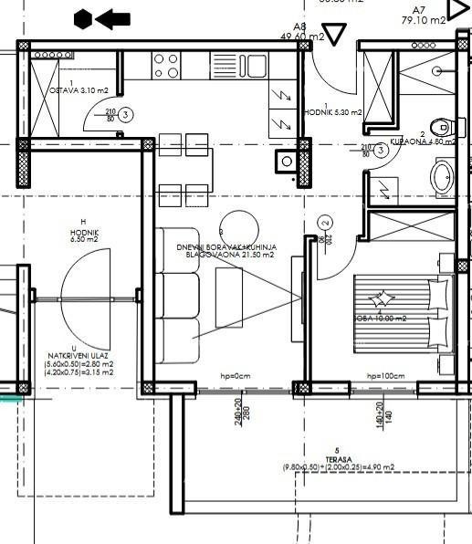Sale - Apartment in a new residential project, Pula, Veli Vrh! 2
