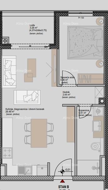 Vendita di appartamenti in moderna nuova costruzione, nel centro, a Poreč! 5